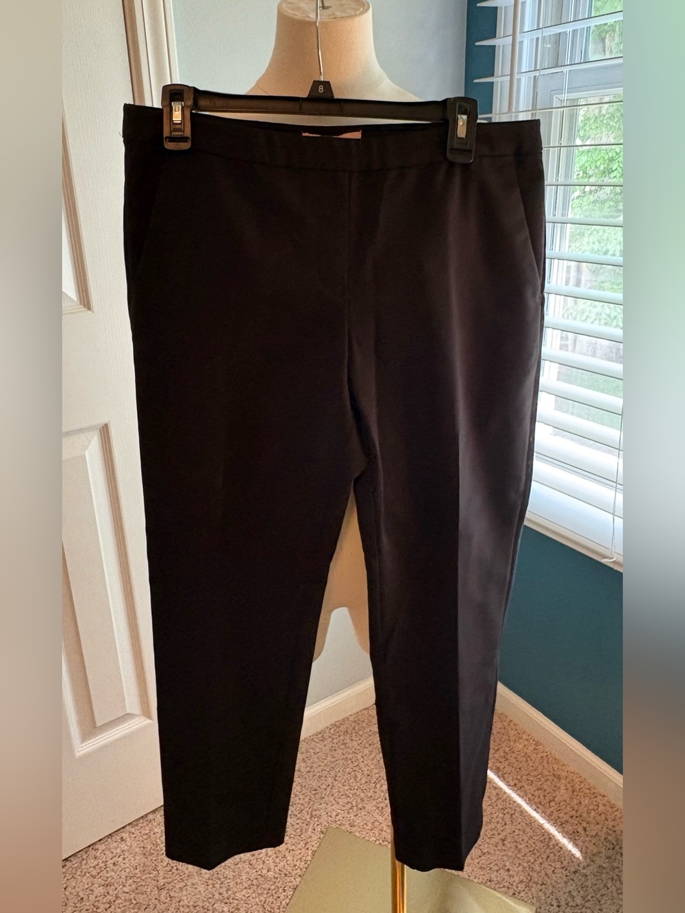 Gibson Latimer Classic Black Skinny Leg Pants